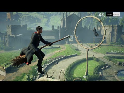 HOGWARTS LEGACY  ___  4K ULTRA Realistic High Graphics HDR Gameplay Clip - No Commentary