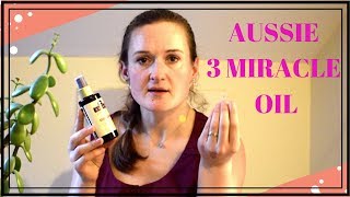 AUSSIE 3 MIRACLE OIL Reconstructor For Damaged Hair Review