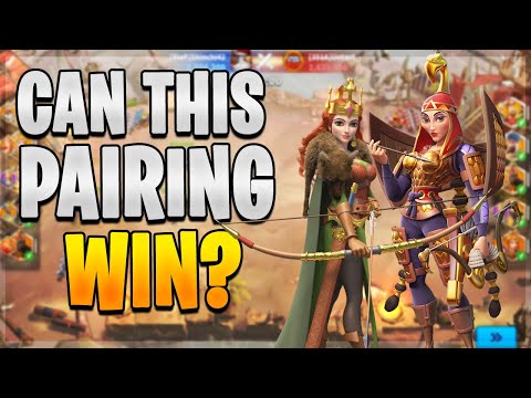 Can We Rank S in Lost Canyon with Aethelflaed Tomyris Combo pairings | Rise of Kingdoms
