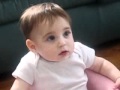 Avocado Jnr Watching Barney At 8 Months