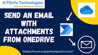 Power Automate: Send an Email with attachments from OneDrive | Send OneDrive attachments to an email