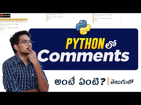 Comments In Python Telugu