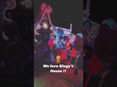 We love visiting Gingy’s House! They were recently featured on ABC’s The Great Light Fight!