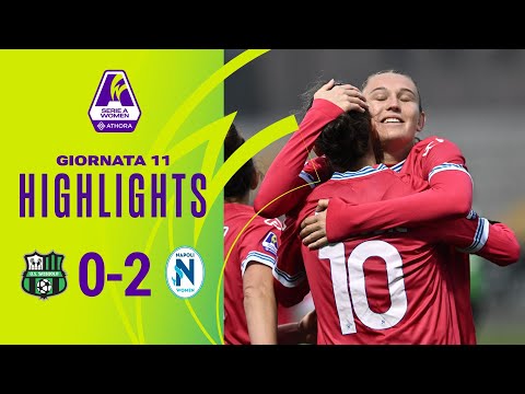 Sassuolo-Napoli W. 0-2 | Apre Veletanlic, Banusic dal dischetto chiude i conti | #SerieAWomenAthora