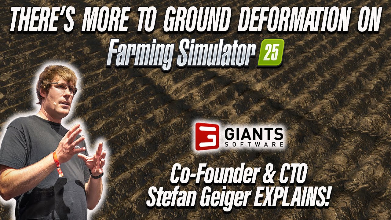 FS25! EXCLUSIVE INTERVIEW WITH STEFAN GEIGER! (CO-FOUNDER & CTO of GIANTS Software)
