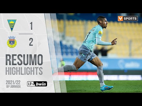 Highlights | Resumo: Estoril Praia 1-2 FC Arouca (Liga 21/22 #18)