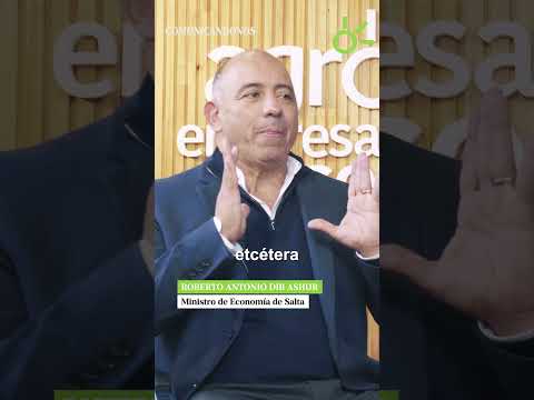 Roberto Ashur - Ministro de Economia de la Provincia de Salta