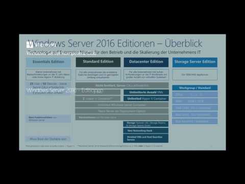 07.12.2016: Windows Server 2016 – Lizenzierung