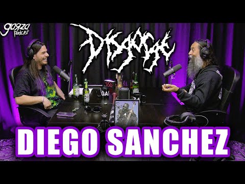 Diego Sanchez | DISGORGE: Brutal Death Metal, Blast Beats, Guitar Rigs & Poetry | Garza Podcast 75