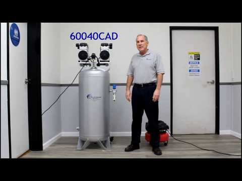 California Air Tools 60040CAD Ultra Quiet & Oil-Free 4.0 Hp Air Compressor