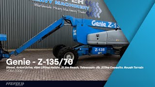 Ανυψωτικού με αρθρωτή μπούμα Genie Z135/70 Diesel, 4x4x4 Drive, 43m Lifting Height, 2 προς πώληση - Απεικόνιση 4 | Machineryline GR Ανυψωτικό με αρθρωτή μπούμα Genie Z135/70 Diesel, 4x4x4 Drive, 43m Lifting Height, 2 | Απεικόνιση 4 - Machineryline
