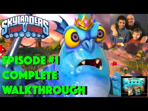 Skylanders Trap Team Chapter 1 Complete Walkthrough - Soda Springs (Xbox 360)