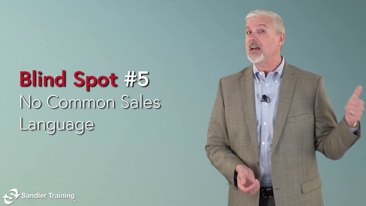 Blind Spot #5: No Common Sales Language