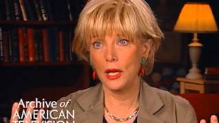 Lesley Stahl discusses her early career at CBS News - EMMYTVLEGENDS.ORG
