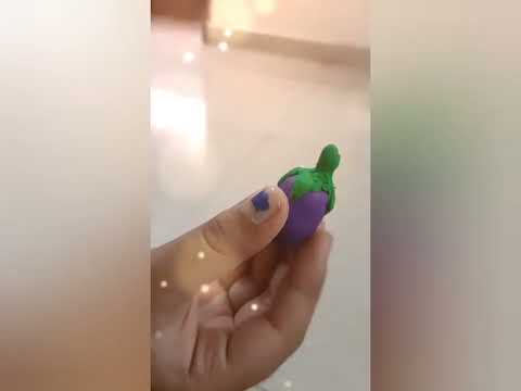 Fruits & Vegetables Clay Art by @keerthanaraja