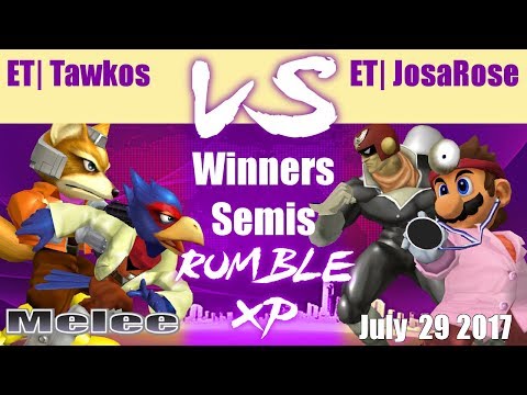 RXP - Melee Winners Semis - ET| Tawkos (Fox/Falco) VS ET| JosaRose (Dr Mario/Falcon)