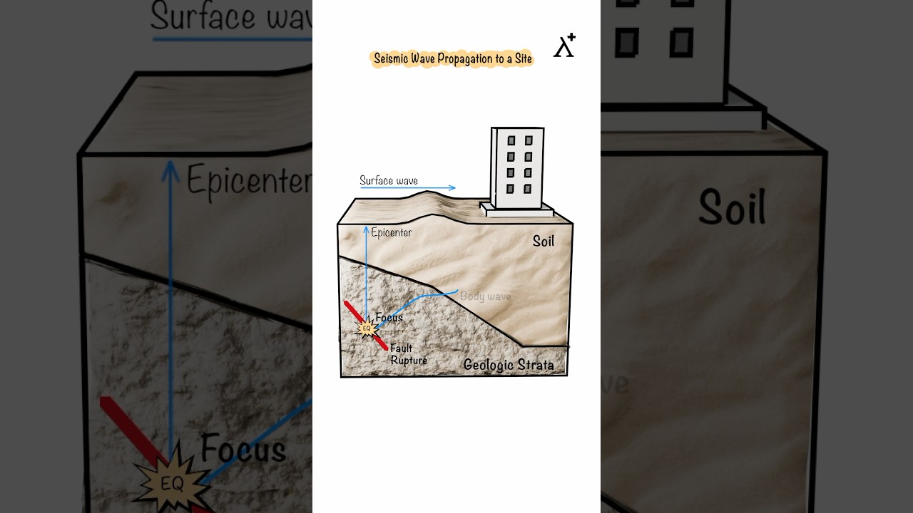 Seismic Wave Propagation to a Site