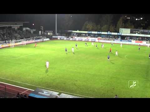 Kurioses Eigentor in Burghausen - Rückpass mal anders