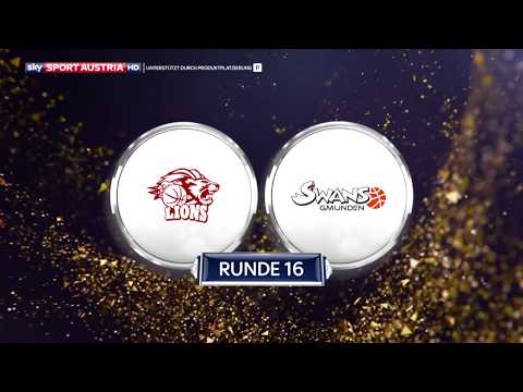 Admiral Basketball Bundesliga 17/18, 16. Runde: Traiskirchen Lions - Gmunden Swans 95:82