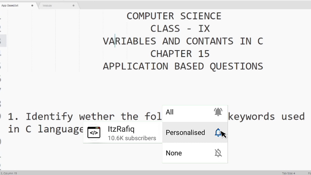 Application Based Questions - Chapter 15 | Class 9 Computer Science