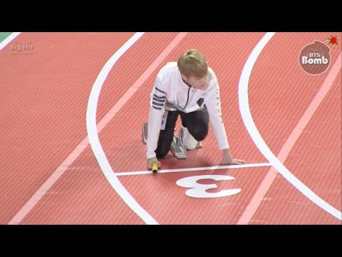 [BANGTAN BOMB] BTS' Relay race @ 2016 추석특집 아육대 - BTS (방탄소년단)