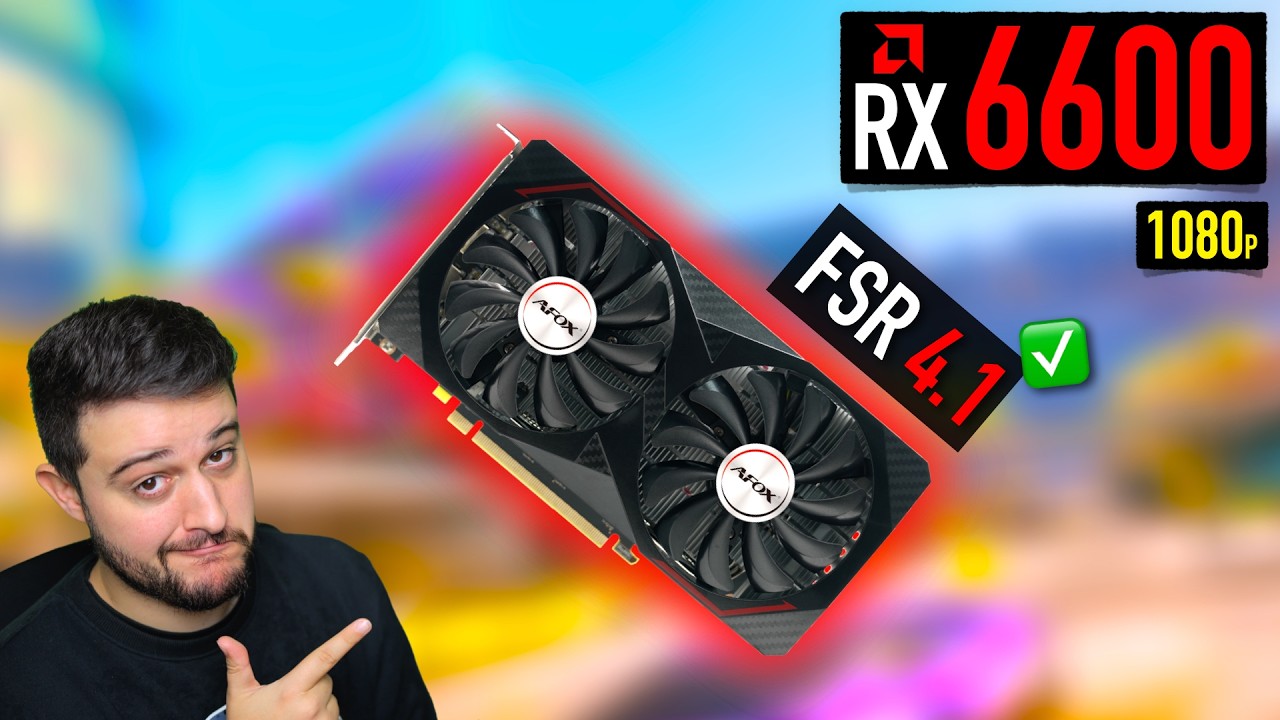 FSR 4.1 on the RX 6600 Tested in 5 Games at 1080p! (side by side comparisons & gameplay)