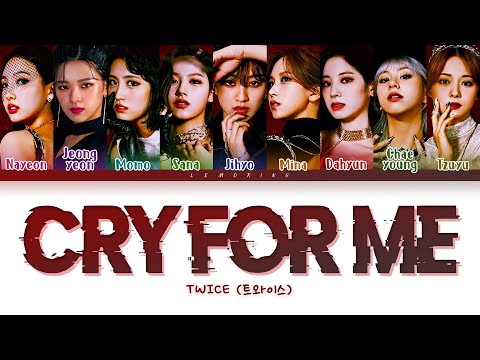 Twice Cry For Me Color Coded 03 22
