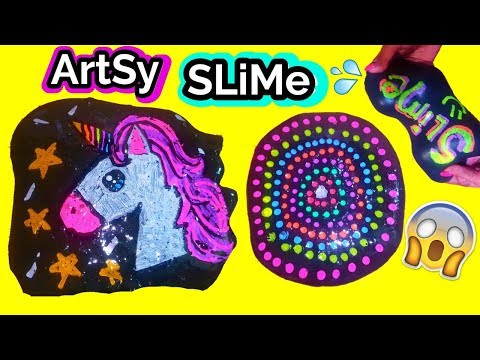 🦄Artsy Slime, Slime artistico INCREIBLE Video