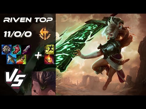TOP Riven vs Malphite - EU Challenger Patch 25.20