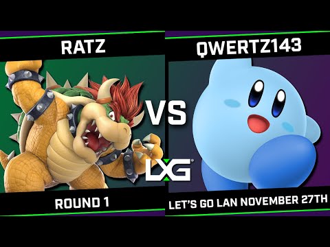 Ratz (Bowser) vs qwertz143 (Kirby) - LXG Let's Go LAN November 27th