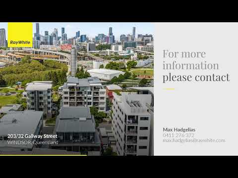 203/32 Gallway Street, Windsor, QLD 4030, 2 Bedrooms, 2 Bathrooms, Unit
