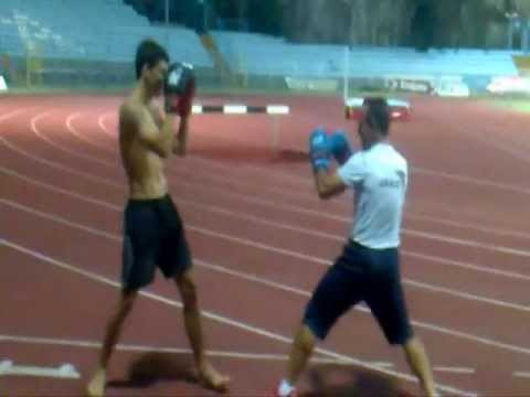 Filip Pravdica boxing
