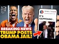 Trump Releases Footage Of Obama Being ARRESTED Thrown In Jail Arrest Obama Trends Worldwide