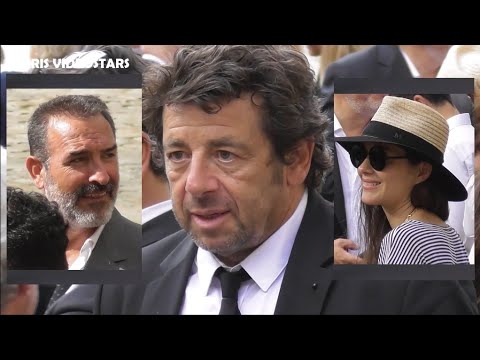 Les célébrités arrivent pour l'Hommage National à Jean-Paul Belmondo le 9 septembre 2021 à Paris