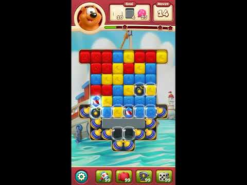 Toon Blast Level 8202 - NO BOOSTERS 🐻🐺🐱 | SKILLGAMING ✔️