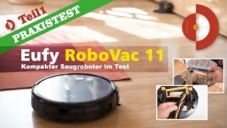 Eufy RoboVac 11 im Test - Teil 1 - Vorstellung und Wohnraum Praxistest