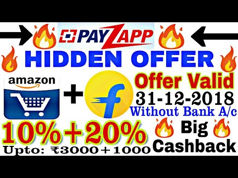 Big Offer On Payzapp wallet For All user || Flipkart Big billion sell | Amazon Great indian Festival Video
