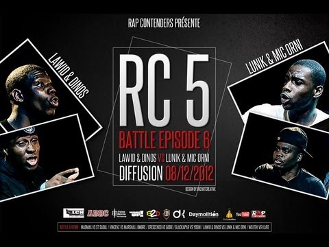 Rap Contenders - Edition 5 - Lawid & Dinos vs. Lunik & Mic Orni
