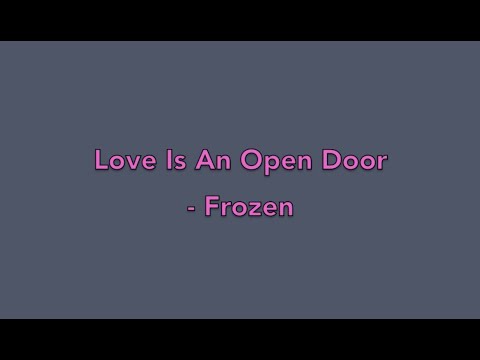 Love Is An Open Door - Frozen (Piano Cover)