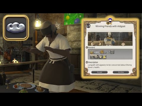 QQ - FFXIV - Culinarian Level 25 - Winning Friends With Aldgoat