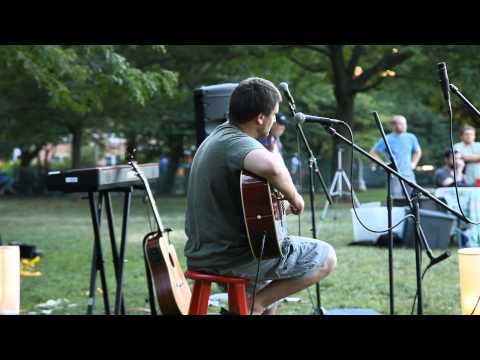 Me playing at an open mic in wicker park, chicago 6/23/2012