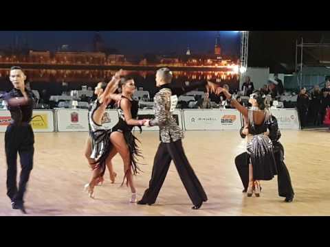 WDSF World Championship Youth 2016, Riga. Miroslav Bonev - Emiliya Dzhelebova Rumba, semi-final