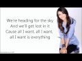 Victoria Justice - All I Want Is Everything (+ ...