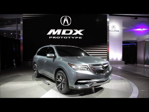 Acura MDX Prototype - 2013 Detroit Auto Show