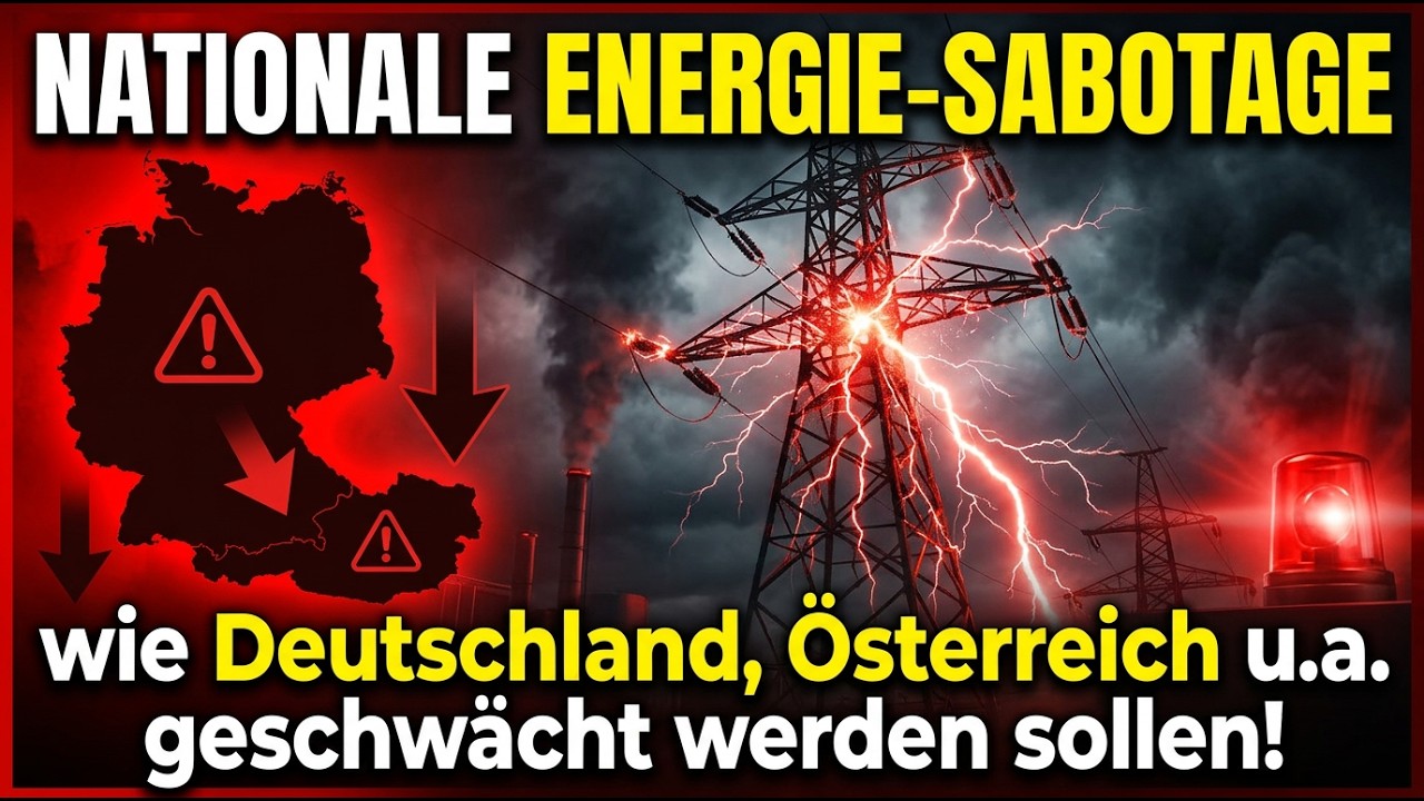 Nationale Energie-Sabotage - wie Deutschland, Österreich u.a. geschwächt werden sollen!