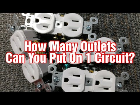 How many outlets can you put on one circuit ?