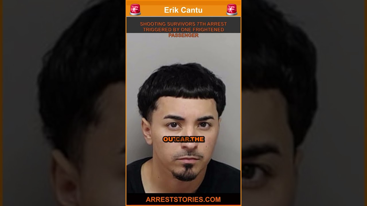 SHOOTING SURVIVORS 7TH ARREST TRIGGERED BY ONE FRIGHTENED PASSENGER
