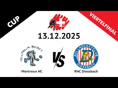 Highlights: Rollhockey Schweizer Cup - Montreux HC vs. RHC Diessbach