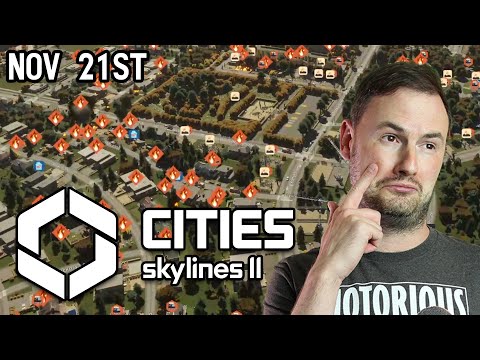 Sips Plays Cities Skylines II! - (21/11/23) - dr eddies londonesque city DELC