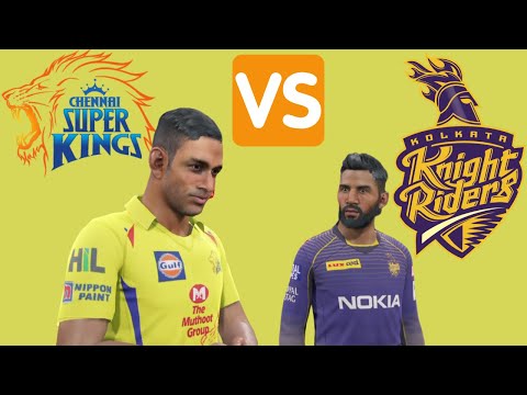 Chennai Super Kings vs Kolkata Knight Riders - IPL 2020(Simulation) Match 05
